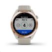 Obrázek Garmin golfové hodinky Approach S42 Rose Gold/Light Sand Silicone