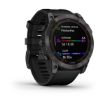 Obrázek Garmin fenix 7X Sapphire Solar, Titan Carbon Gray/ Black Silicone Band