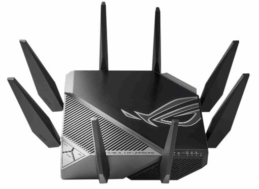 Obrázek ASUS ROG Rapture GT-AX11000 (AXE11000) WiFi 6E Extendable Gaming Router, 2.5G port, Aimesh, 4G/5G Mobile Tethering