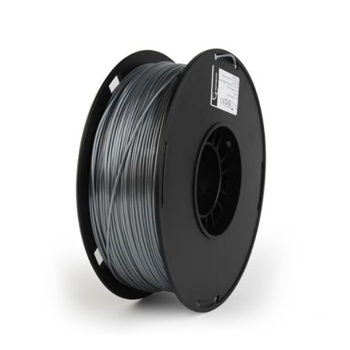 Obrázek GEMBIRD Tisková struna (filament) PLA PLUS, 1,75mm, 1kg, stříbrná