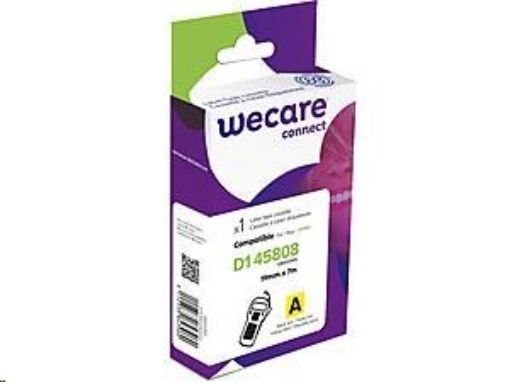 Obrázek WECARE ARMOR páska pro DYMO S0720880, černá/žlutá, 19mm x 7m