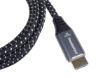 Obrázek PREMIUMCORD Kabel HDMI 2.1 High Speed + Ethernet kabel 8K@60Hz, zlacené konektory, 1m