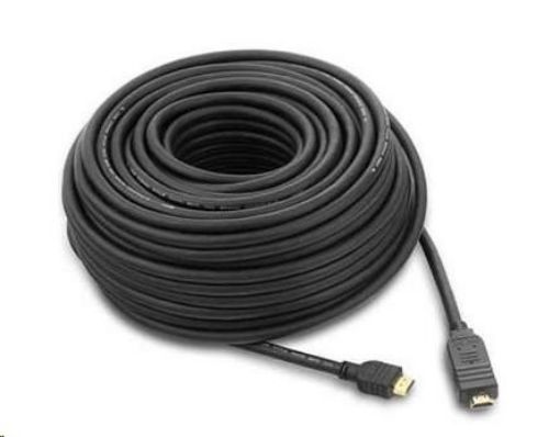 Obrázek PREMIUMCORD Kabel HDMI 10m High Speed se zesilovačem 3x stíněný