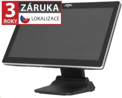 Obrázek Virtuos AerPOS PP-8632CV, 22",J1900, 4GB RAM, kapacitní, bezrámečkový - bez HDD