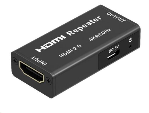 Obrázek PREMIUMCORD HDMI 2.0 repeater až do 40m, rozlišení 4Kx2K@60Hz