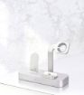 Obrázek COTECi nabíjecí stanice Base29 3v1 pro Apple iPhone & Watch & AirPods/Pro šedá