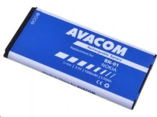 Obrázek AVACOM Baterie do mobilu Nokia X Android Li-Ion 3,7V 1500mAh (náhrada BN-01)