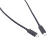 Obrázek PREMIUMCORD Kabel USB4™ 40Gbps 8K@60Hz Thunderbolt 3, 0,8m