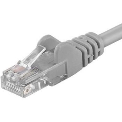 Obrázek PremiumCord Patch kabel UTP RJ45-RJ45 CAT6 1,5m šedá