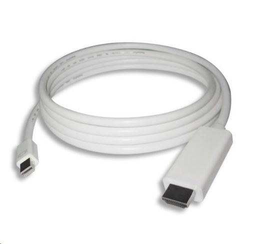 Obrázek PREMIUMCORD Kabel mini DisplayPort 1.2 na HDMI 2.0, pro rozlišení 4Kx2K@60Hz, 2m