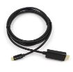 Obrázek PremiumCord kabel USB-C na HDMI 2m rozlišení 4K*2K@60Hz FULL HD 1080p