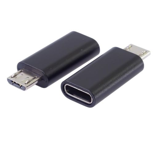 Obrázek PremiumCord adapter USB-C konektor female - USB 2.0 Micro-B/male