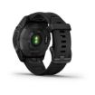 Obrázek Garmin fenix 7s Sapphire Solar, Titan Carbon Gray/ Black Silicone Band