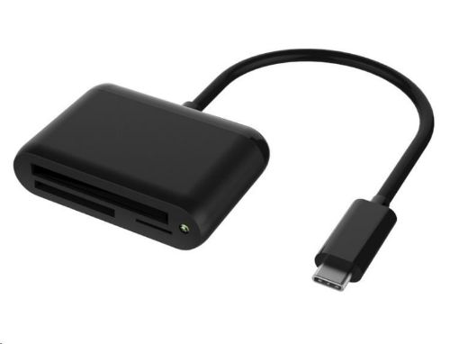 Obrázek PREMIUMCORD Adaptér USB3.1 Typ-C - Čtečka karet CFAST2.0+SD3.0+Micro SD 3.0