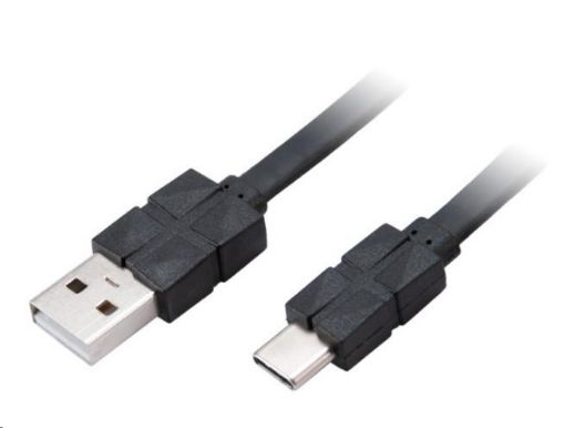 Obrázek AKASA kabel PROSLIM USB 2.0 Type-C na Type-A, 30cm