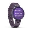 Obrázek Garmin hodinky Lily Sport Midnight Orchid/Orchid Silicone Band