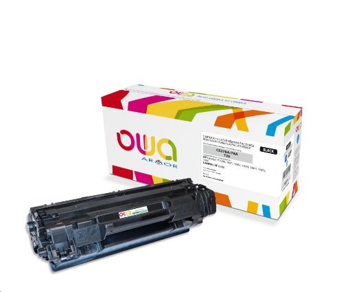 Obrázek OWA Armor toner pro HP Laserjet P1566, 1601, 2100 Stran, CE278A, černá/black