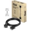 Obrázek Club3D kabel DVI-D Dual Link (24+1), 3m, Bidirectional, 28 AWG