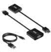 Obrázek Club3D Adaptér HDMI 1.4 na VGA (M/F), Active with audio