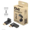 Obrázek Club3D set adapterů USB-C Gen2 angled adapter set of 2, 4K120Hz, 240W, (M/F)