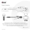 Obrázek Club3D kabel HDMI na VGA, M/M, 28AWG, 2m