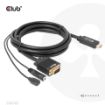 Obrázek Club3D kabel HDMI na VGA, M/M, 28AWG, 2m