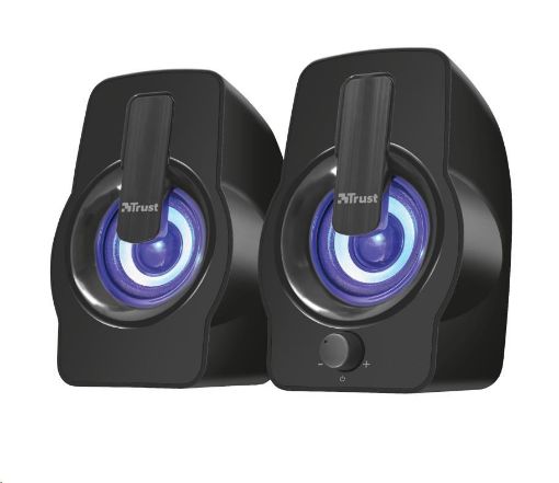 Obrázek TRUST Gemi RGB 2.0 Speaker Set - černý