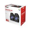 Obrázek TRUST Gemi RGB 2.0 Speaker Set - černý