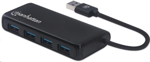 Obrázek MANHATTAN USB Hub 4-port USB 3.2 Gen 1 Hub