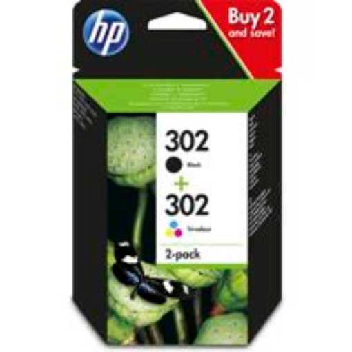 Obrázek HP 302 Ink Cartridge Combo 2-Pack (X4D37AE) (190 / 165 pages)