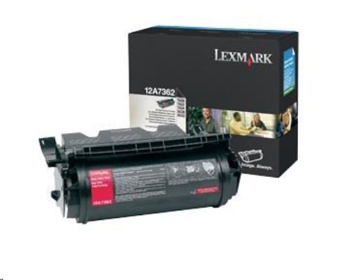 Obrázek LEXMARK černý toner pro T630, T632, T634 na 21000 stran (12A7362)