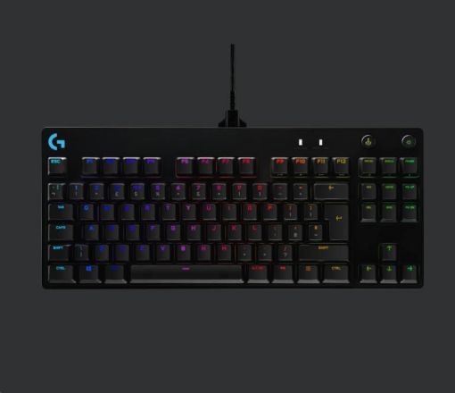 Obrázek Logitech klávesnice G PRO, Mechanical Gaming Keyboard, US, Black