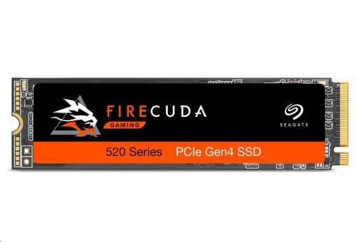 Obrázek SEAGATE SSD 2TB FIRECUDA 520, M.2 2280, PCIe Gen4 x4, NVMe 1.3, R:5000/W:4400MB/s