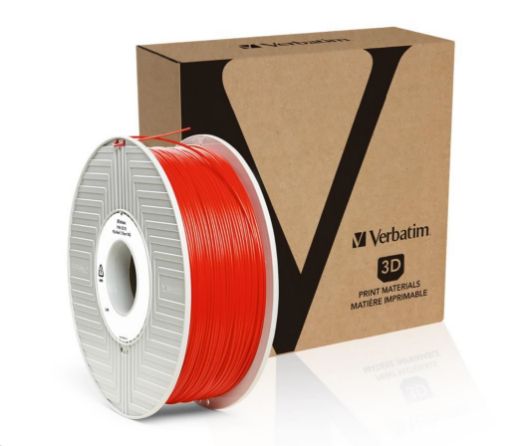 Obrázek VERBATIM 3D Printer Filament PLA 1.75mm, 335m, 1kg red (OLD PN 55270)