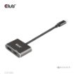 Obrázek Club3D hub MST (Multi Stream Transport) USB3.2 Gen2 Type-C(DP Alt-Mode) na DisplayPort + HDMI 4K60Hz (M/F)