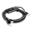 Obrázek Club3D nabíjecí kabel USB Type-C, Y charging cable to 2x USB Type-C max. 100W, 1.83m/6ft M/M