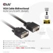 Obrázek Club3D kabel oboustranný VGA, M/M, 28AWG, 3m