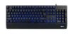 Obrázek C-TECH Klávesnice KB-104BK, USB, 3 barvy podsvícení, černá, CZ/SK