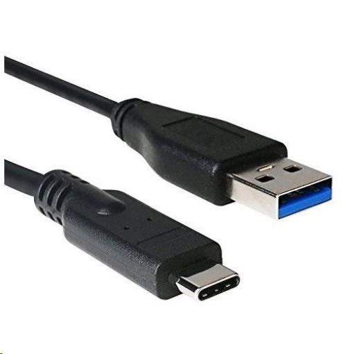 Obrázek C-TECH kabel USB 3.0 AM na USB-C kabel (AM/CM), 2m, černý