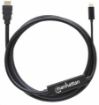 Obrázek Manhattan kabel USB-C na HDMI, 2m, černá