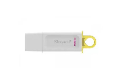 Obrázek Kingston Flash Disk 128GB USB3.2 Gen1 DataTraveler Exodia (White + Yellow)