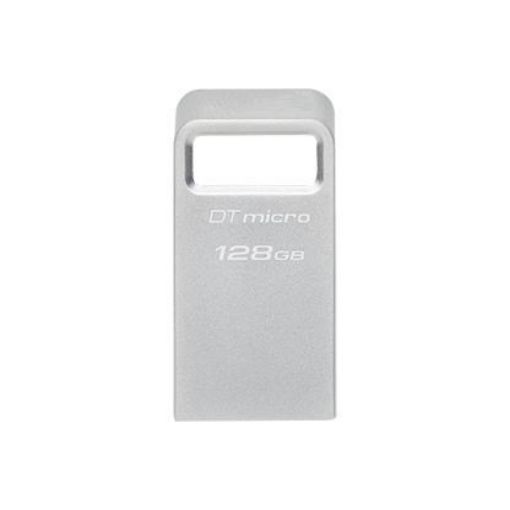 Obrázek Kingston Flash Disk 128GB DataTraveler Micro 200MB/s Metal USB 3.2 Gen 1