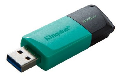 Obrázek Kingston Flash Disk 256GB USB3.2 Gen 1 DataTraveler Exodia M (Black + Teal)