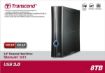 Obrázek TRANSCEND externí HDD USB 3.0 StoreJet 35T3, 8TB, Black, Turbo