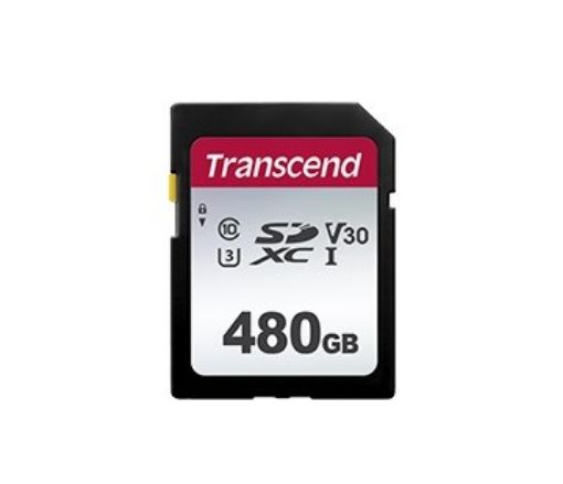 Obrázek TRANSCEND SDXC karta 512GB 300S, UHS-I U3 V30 (R:100/W:85 MB/s)