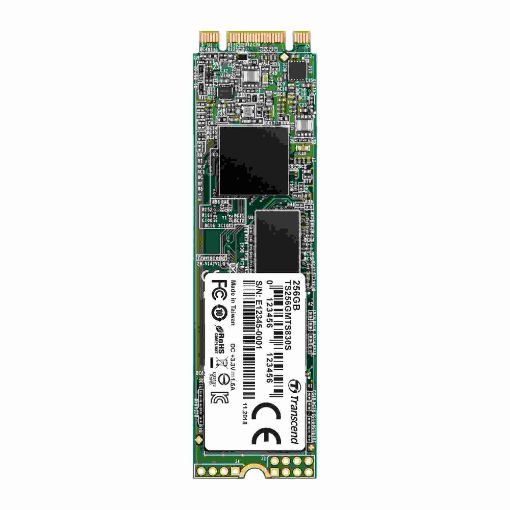 Obrázek TRANSCEND SSD MTS830S 256GB, M.2 2280, SATA III 6Gb/s, TLC, bulk