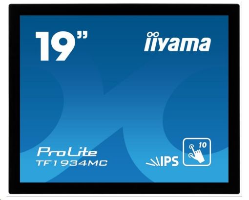 Obrázek iiyama ProLite TF1934MC-B7X, 48.3 cm (19''), Projected Capacitive, 10 TP, black