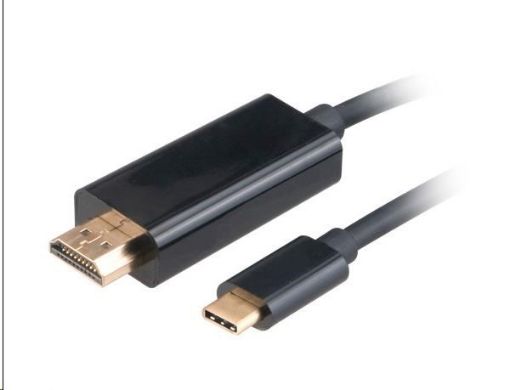 Obrázek AKASA adaptér USB Type-C na HDMI, kabel, 1.8m