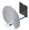 Obrázek UBNT UniFi AP XG [2.4+5GHz AP, 450+1733Mbps, 3x3+4x4 MIMO, PoE 802.3bt, max.1500 uživatelů]