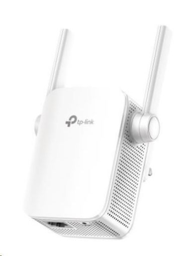 Obrázek TP-Link RE205 WiFi5 Extender/Repeater (AC750,2,4GHz/5GHz,1x100Mb/s LAN)